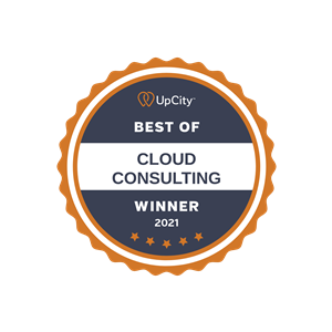 UpCity Best Cloud Consulting Badge